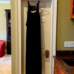 Vince Camuto navy, spandex dress. Size 12.